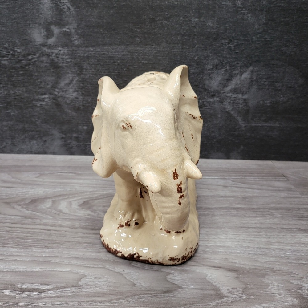 Elephant Statue Home Decor Ceramic Absolutely Beautiful 😍 - Picture 5 of 8